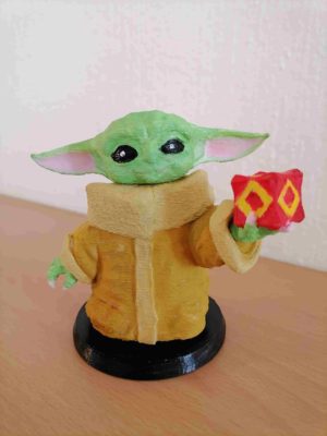 3D103 - Yoda with Holocron