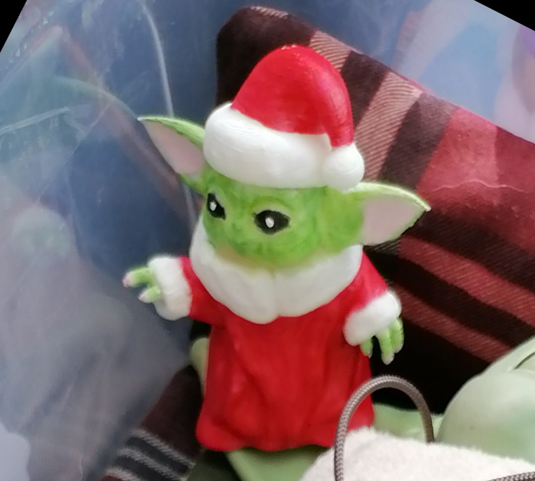 3D105 - Yoda Christmas