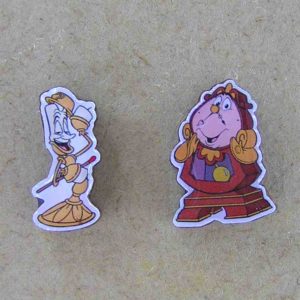 Lumiere and Cogsworth