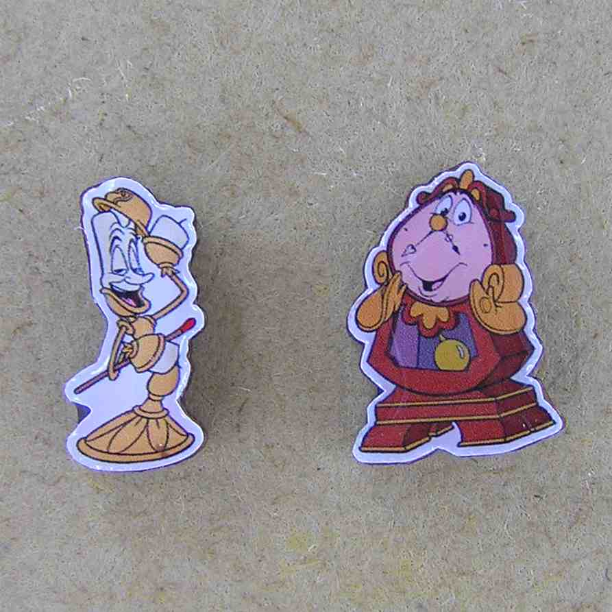 Lumiere and Cogsworth