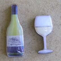 BOO010-White-Wine BOO010 - White Wine and Glass