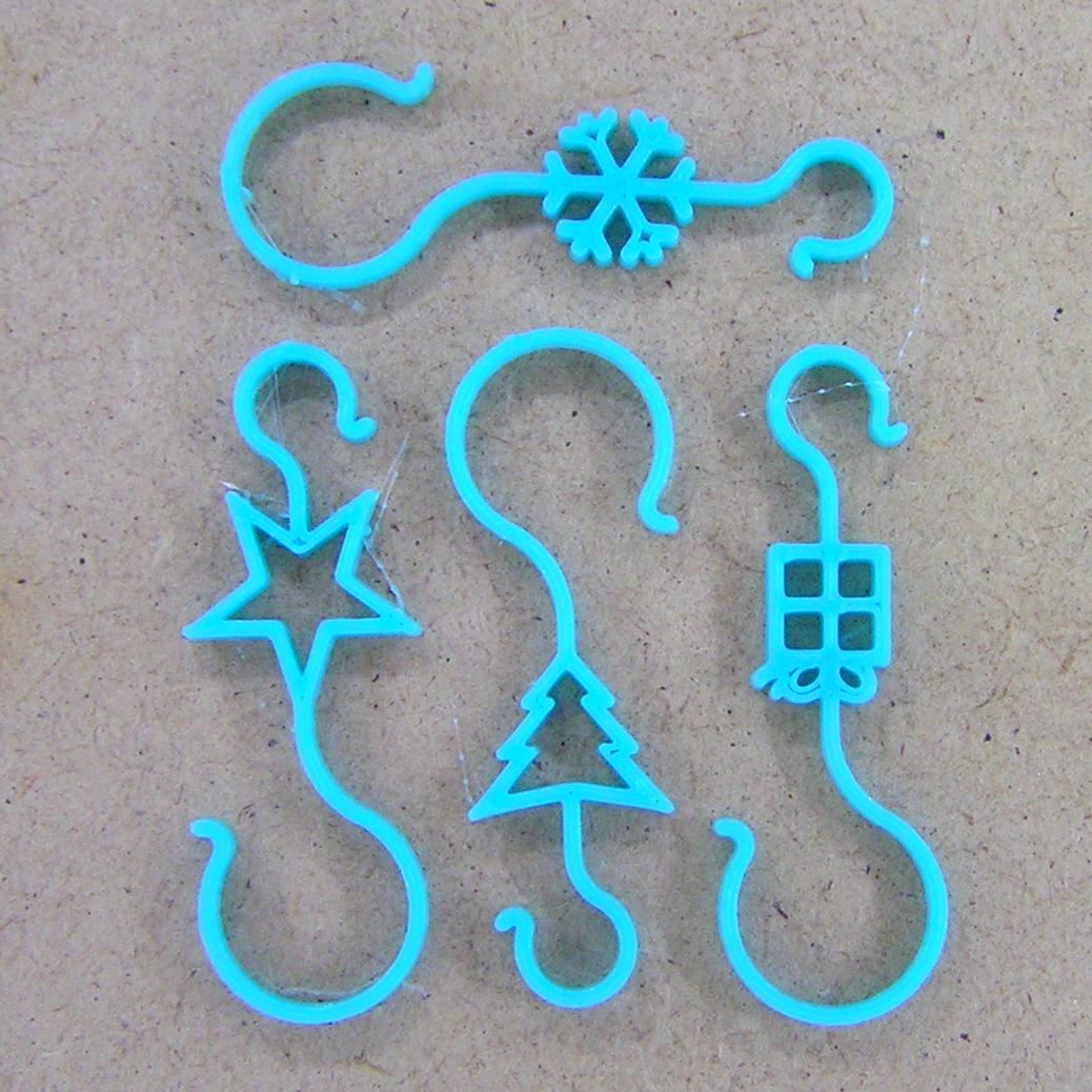 Bauble Hooks for Christmas tree decorations 1 Bauble Hooks