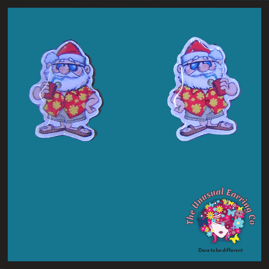 Santa in Swimwear - CHRS025 1 Santa in Swimwear