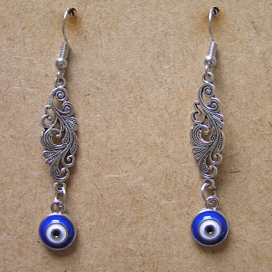 Leafy Swirl with Evil Eye