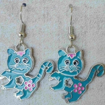 PET016 - Enamelled Cats PET016 - Enamelled Cats