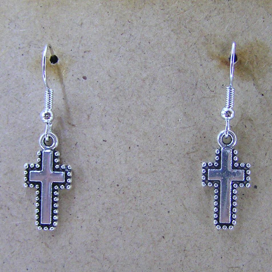 Cross with Dot Border