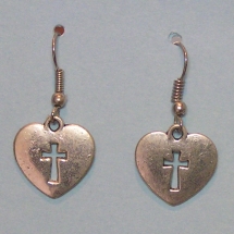 REL010 - Heart Disc Cross REL010 - Heart Disc Cross