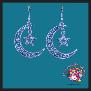 Embossed Moon with Star