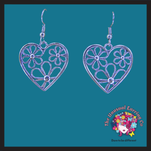 Heart with Cutout Flowers